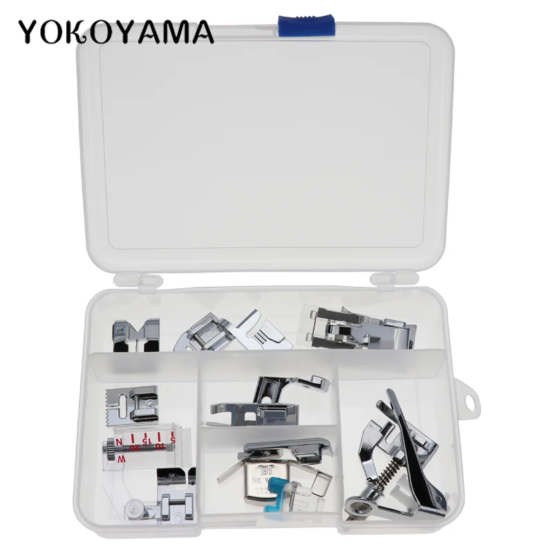

YOKOYAMA 15Pcs/Set Pressure Foot Suit Household Multifunctional Sewing Machine Accessories Presser Foot Set Sewing Accessories