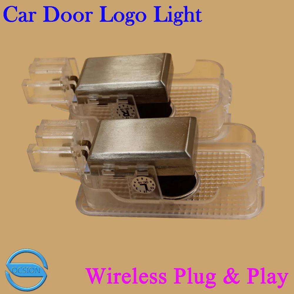 2X Car Door Logo Projector Laser Light For Subaru Forester Outback Legacy XV Impreza Tribeca Wireless 3D LED Welcome Lamp | Автомобили и