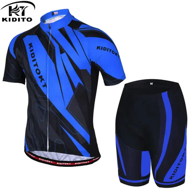 Jersey and Pants KIDITOKT Велоспорт Джерси Набор Pro ropa ciclismo велосипедная Одежда MTB велосипедная одежда bicicleta Наборы Лето uniforme ciclismo форма - Цвет: Jersey and Pants