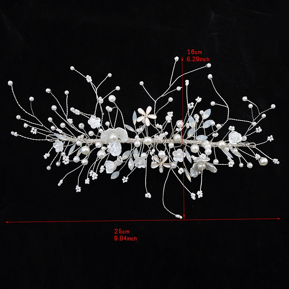 YouLaPan HP201 аксессуары для волос для женщин Свадебные модные женские аксессуары свадебные аксессуары для волос невесты оболочки Диадема из