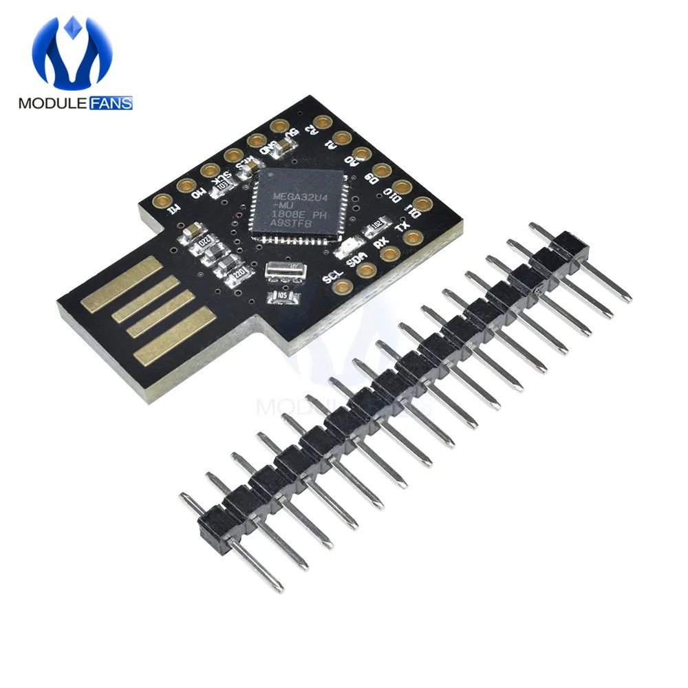 

Pro Micro Beetle Keyboard BadUSB USB ATMEGA32U4 Mini Development Expansion Board Module For Arduino Leonardo R3 16Mhz DC 5v