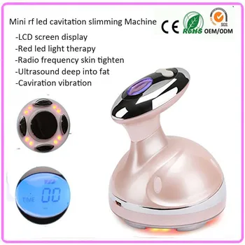 

Ultrasonic Cavitation RF Radio Frequency Fat Burn Infrared Led Light Photon Collagen Stimulation Body Sculpting Shaper Massager