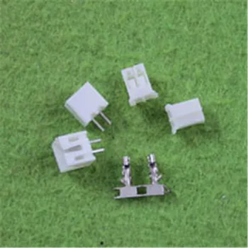 

50 Sets, Micro JST 2.0 PH 2-Pin Connector plug Male ,Female, Crimps