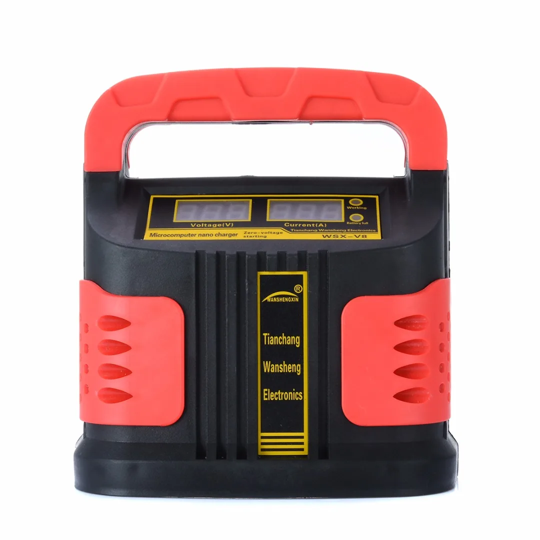 Mayitr 350W 200A LCD Car Plus Adjust Battery Charger Jump Starter Booster 12V/24V Car Battery Charger Charging