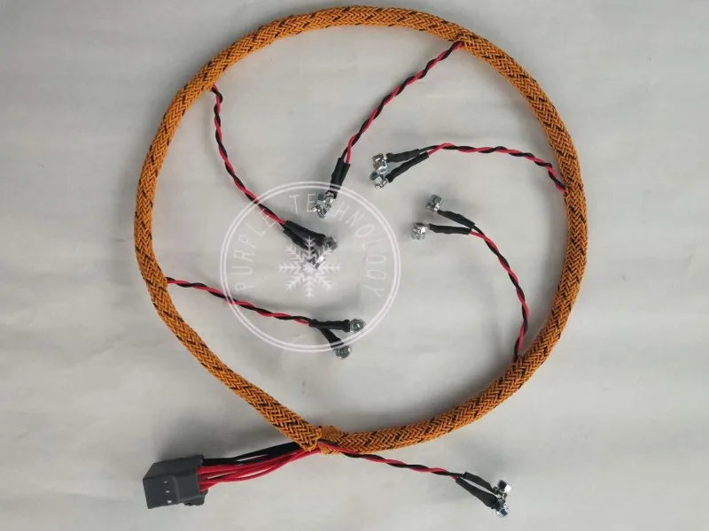 C6.4 engine injector drive cable 