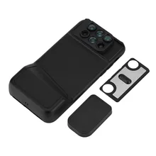 6 в 1 двойной Камера рыбий глаз широкоугольный зум макрообъектив с чехол для телефона чехол для iphone X