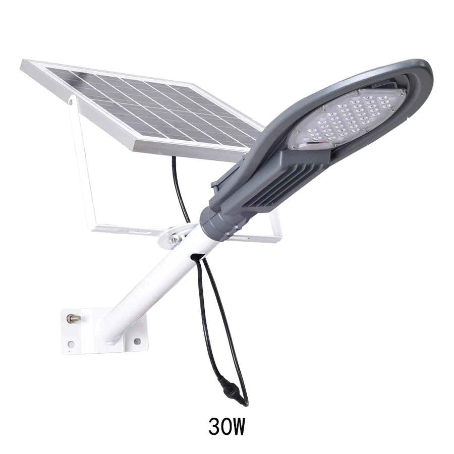 Solar Lamp Outdoor Lighting led street light Plaza Waterproof 30W-150W 12V Led Solar Light For Garden Parking lot Pole Light - Испускаемый цвет: White 30W