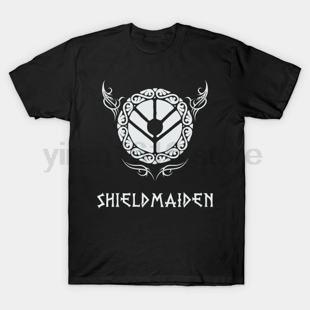 Белая футболка Shieldmaiden Lagertha | Мужская одежда