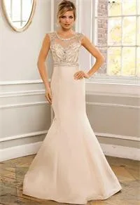 Sleeveless-Trumpet-Mother-Of-The-Bride-Dresses-2015-New-Arrival-Long-Mermaid-Evening-Dress-Scoop-Neck