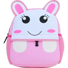 Рюкзак с 3D милым животным дизайном, детские школьные сумки для мальчиков и девочек, детские рюкзаки в форме героев мультфильмов, сумка для детского сада - Цвет: Rabbit