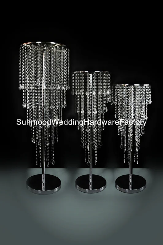 New style elegant acrylic crystal candelabra wedding decoration centerpieces yuson0056 | Дом и сад