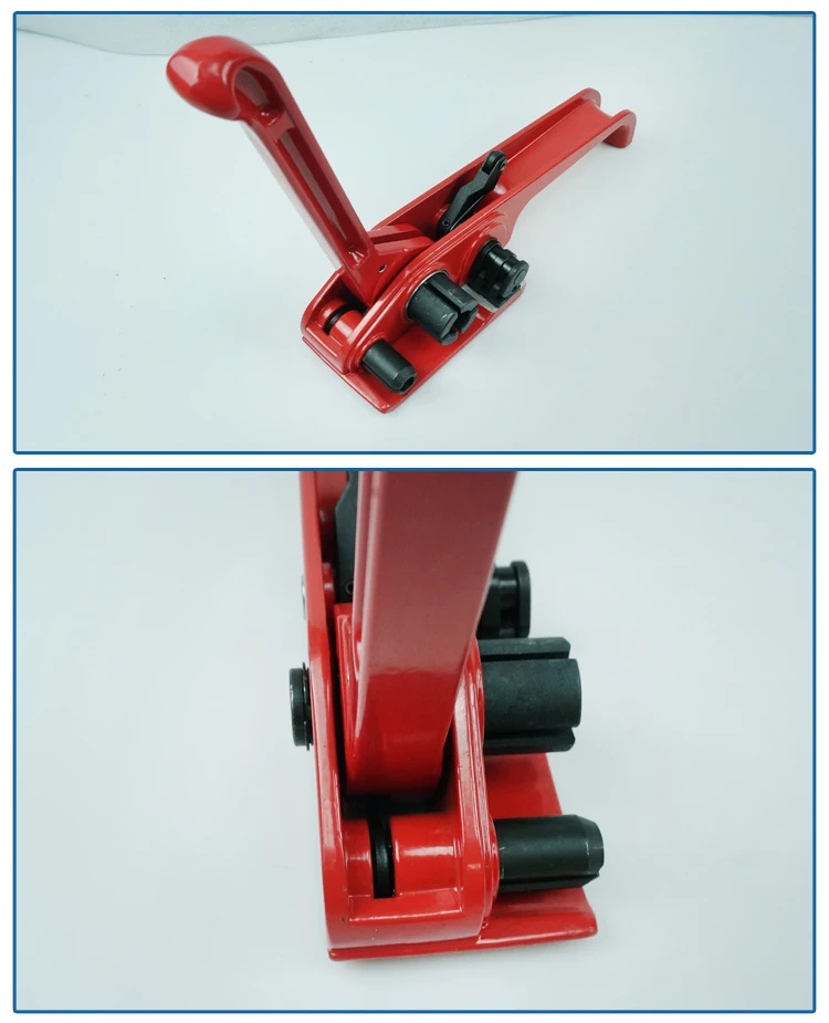 Manual Plastic PP PET belt strapping tool, Strapping tensioner equipment,package carton packing machinery
