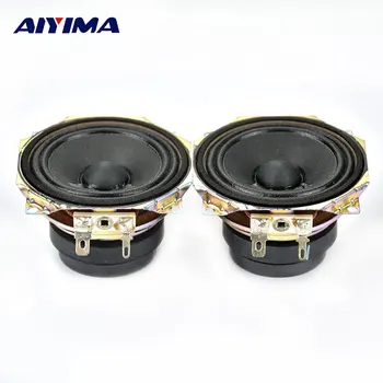 

2pcs 2.5 Full Range Speaker inch 4 ohm 15 W Double Magnetic Steel Loudspeaker HT Home Theater Speakers