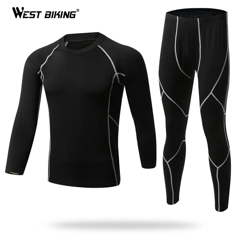 WEST BIKING красивое зимнее нижнее белье для спорта на открытом воздухе