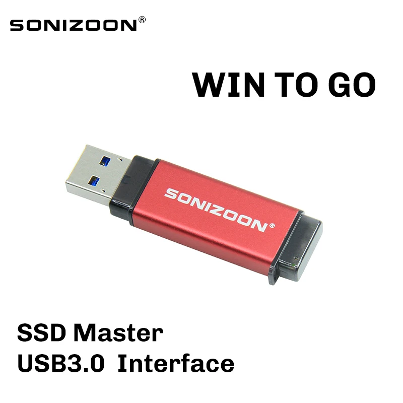 

USB Flash dirve USB3.0 Pen drive SSD Solid state MLC 32 GB USB Stick Windows10 system PenDrive WIN TO GO SONIZOON XEZSSD3.0