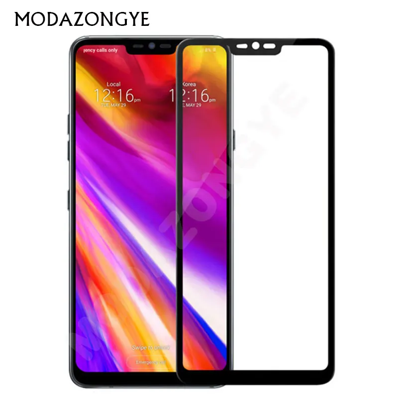 Для LG G7 закаленное стекло для G 7 G710 G710EM LGG7 защита экрана полное покрытие ThinQ