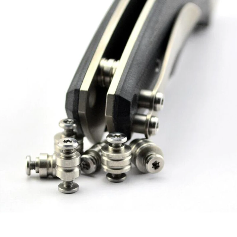 

Knife handle Fastening Cutter shaft screw axis Knife DIY tools material Knife Bearing handle plate Rivet (CNC lathe)