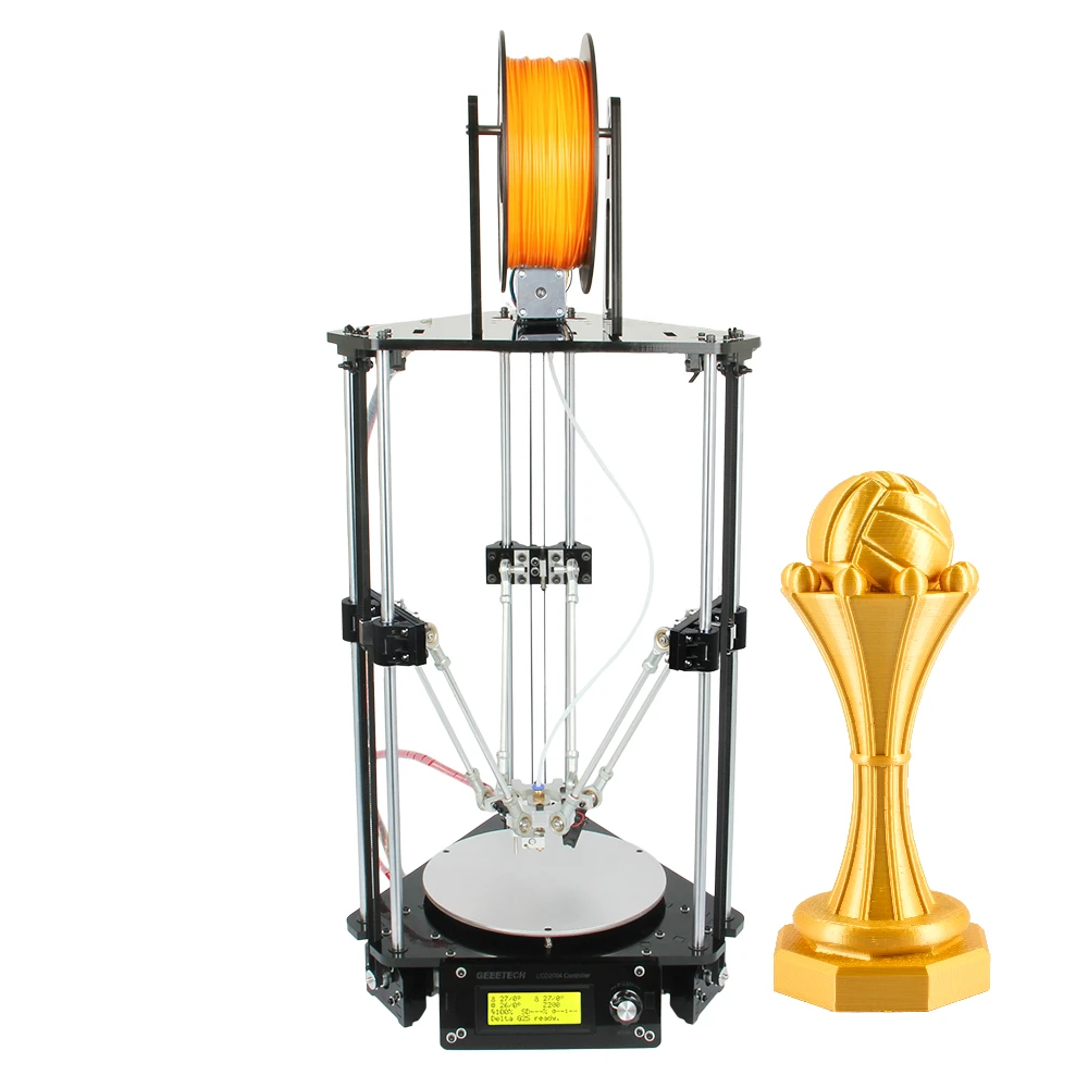 Geeetech Rostock Mini G2 Pro 3D принтер автоматическое выравнивание все металлические Delta