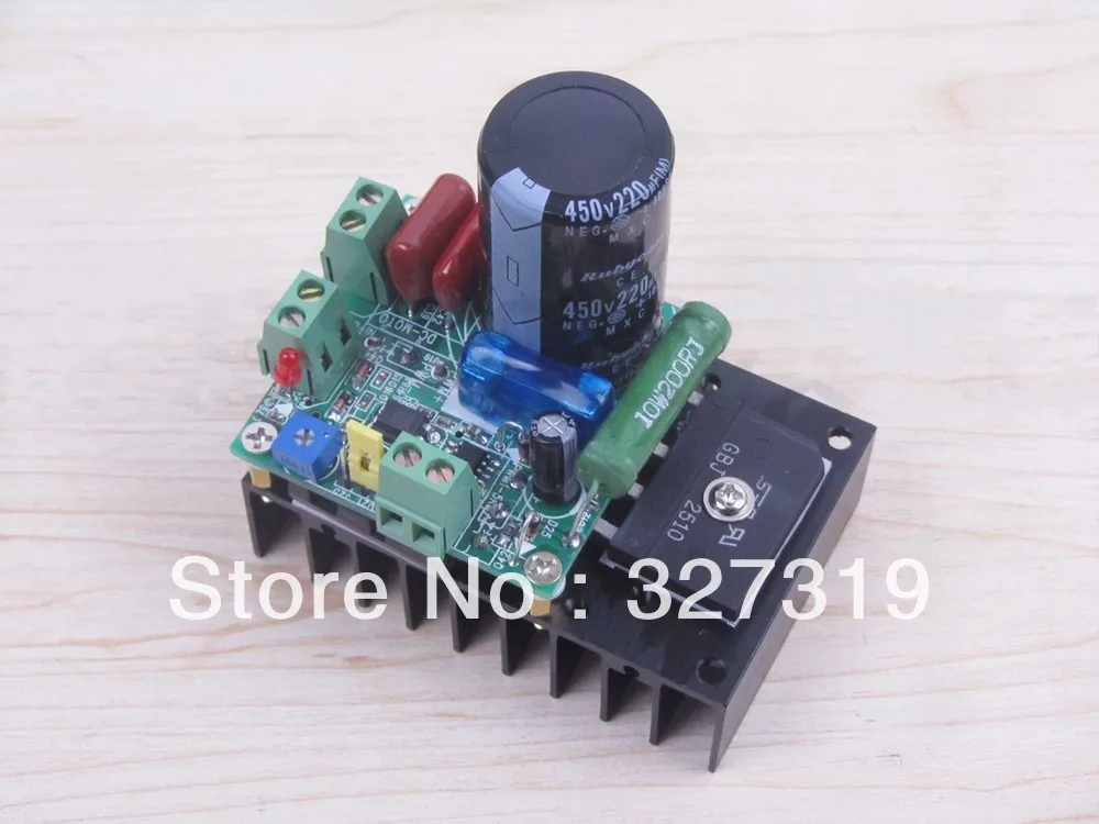 

PWM Speed Controller For 300W CNC Spindle Motor Kits Support AC And DC Input
