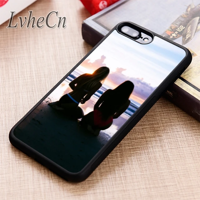 

LvheCn Sunrise Girls Ibiza phone Case cover For iPhone 6 6S 7 8 X XR XS max 5 5S SE Samsung Galaxy S5 S6 S7 edge S8 S9 Plus