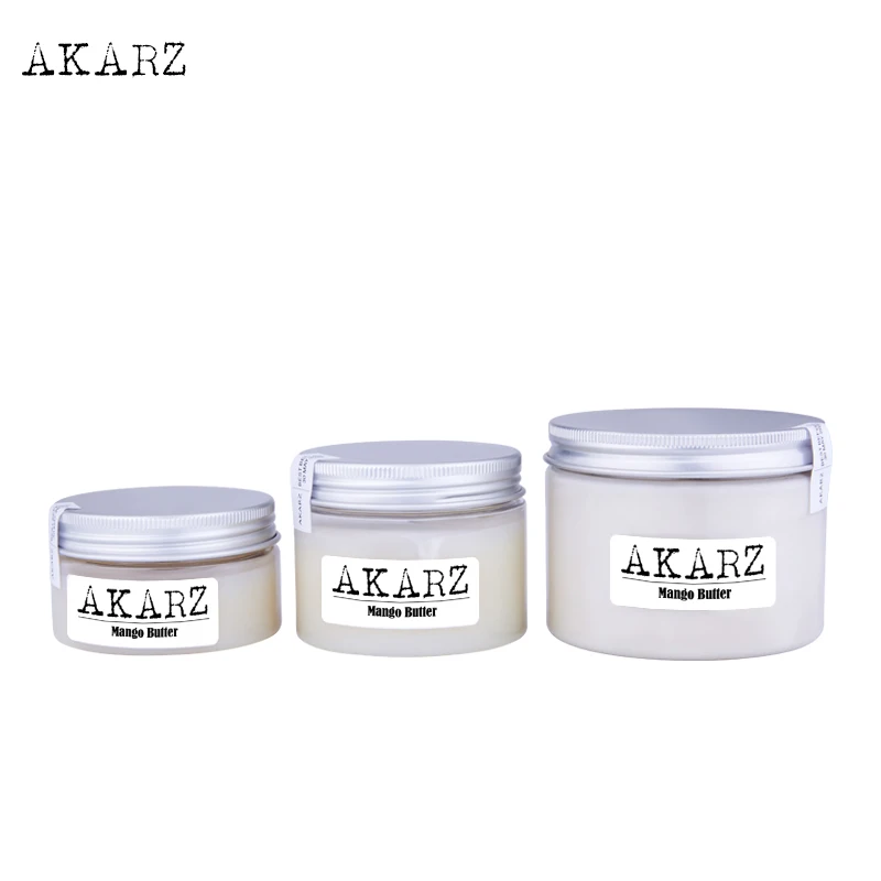 AKARZ бренд манго масло высокого качества происхождения Юго-Восточной Азии белый твердый уход за кожей лица продукты косметическое сырье базовое масло