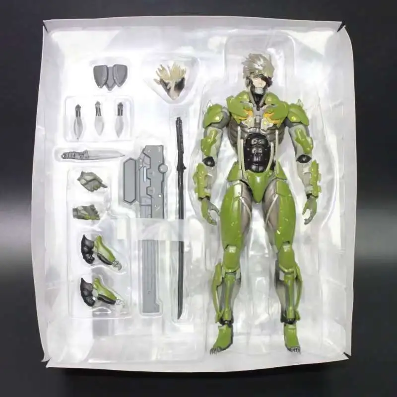 Play Arts PA Game Metal gear Rising Revengeance METAL gear SOLID The Phantom Pain Raiden/Jack экшн-фигурка коллекция игрушек 28 см