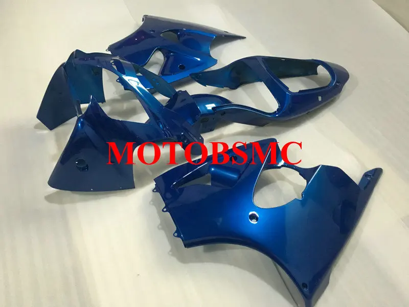 Custom Injection mold Fairing kit for KAWASAKI Ninja ZZR600 05 06 07 08 ZZR 600 2005 2008 ABS All blue Fairings set+Gifts KE55 | Автомобили