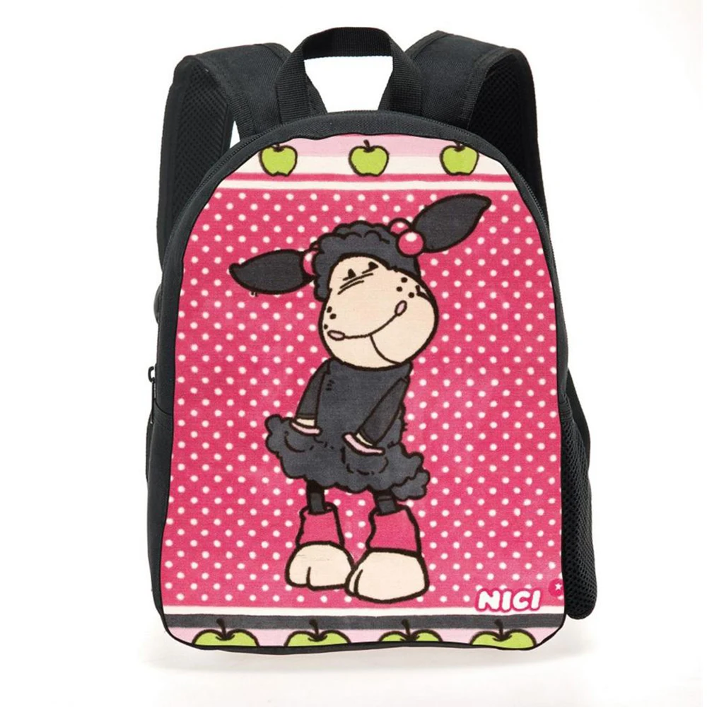 2017 new nici printed school bag for boys,cute nici baby bag for school, girl school bags kids book bags for mochilas infantis