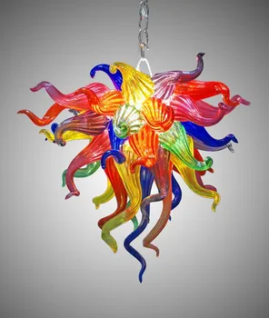 

Colorful Elegant Home Decoration Cheap Price Energy Saving Light Source Style Murano Glass Crystal Chandelier
