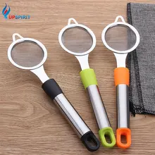 Upspirit сито для муки из нержавеющей стали в форме ложки ручной Сетки Сито мука, сахар порошок глазурь Шейкер Кухня выпечки Кондитерские инструменты