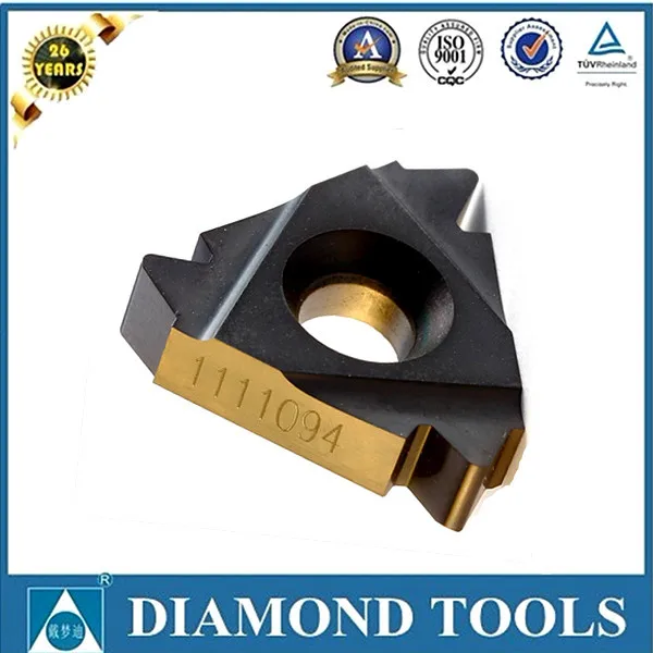 

22ER 4.5ISO ISO threading inserts for external threads