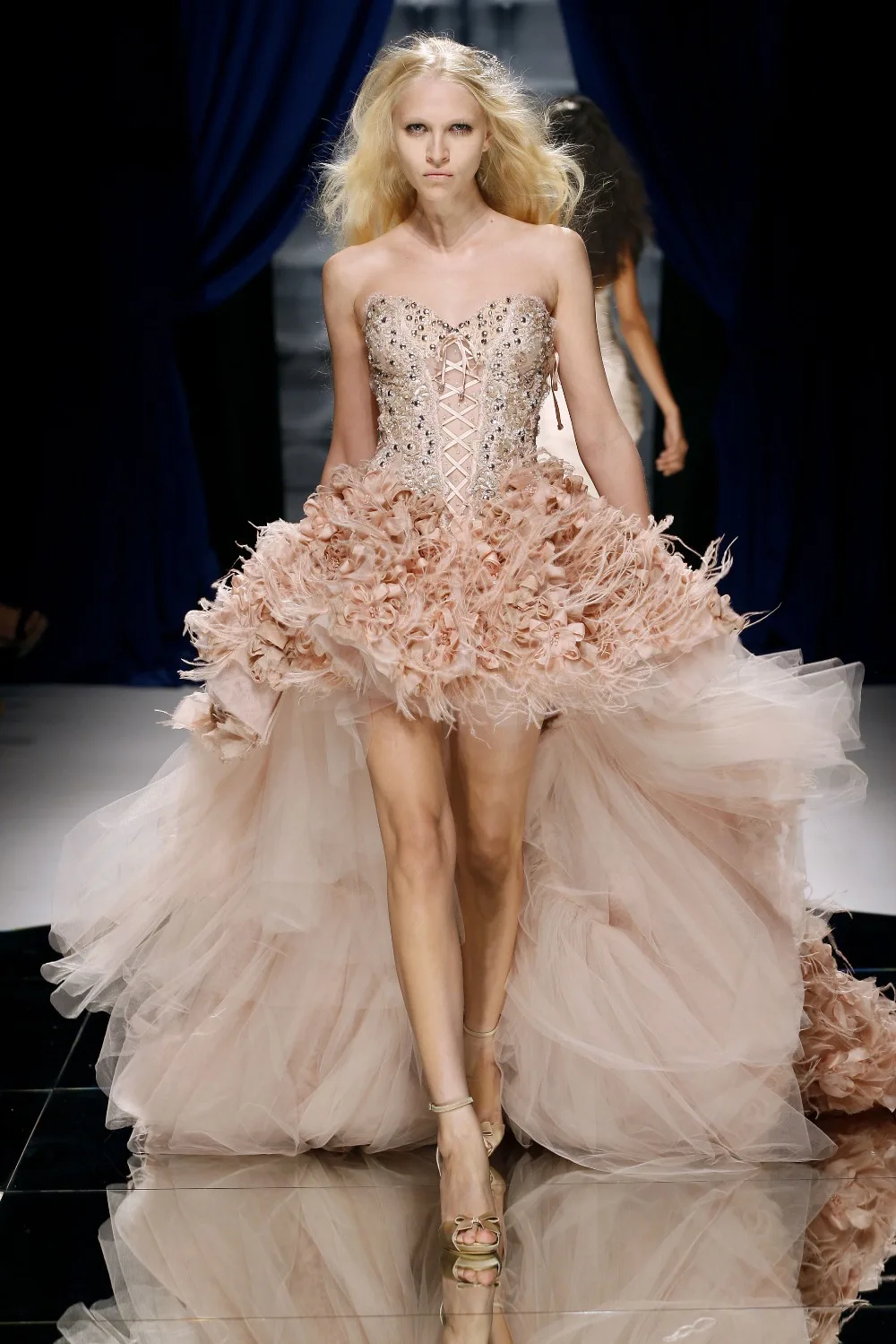 Designer Feather Dresses