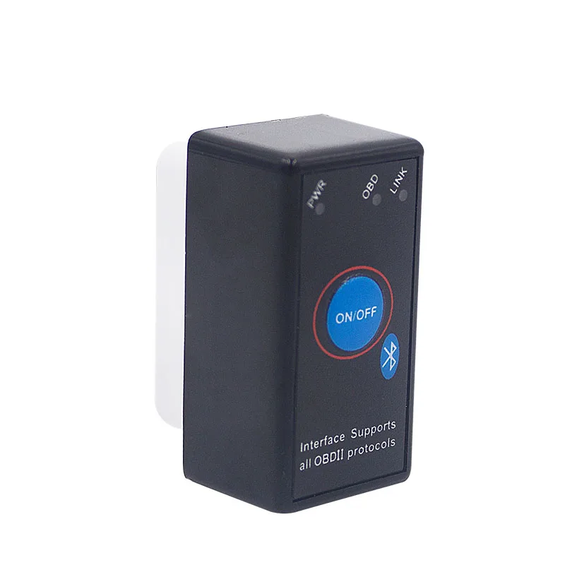 Супер Мини ELM327 Bluetooth ELM 327 выключатель питания V2.1 Кнопка ВКЛ/ВЫКЛ OBD2 автомобильный