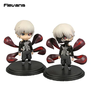 

Anime Tokyo Ghoul Kaneki Ken PVC Figures Collectible Model Toys 4" 10cm 2pcs/set