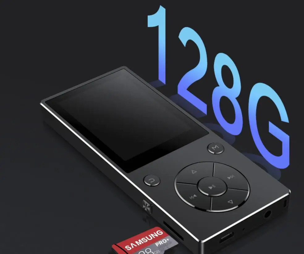 Новейший MP3 плеер RUIZU D11 с Bluetooth 2 4 дюймовый музыкальный 8 ГБ металлический Built in Speaker