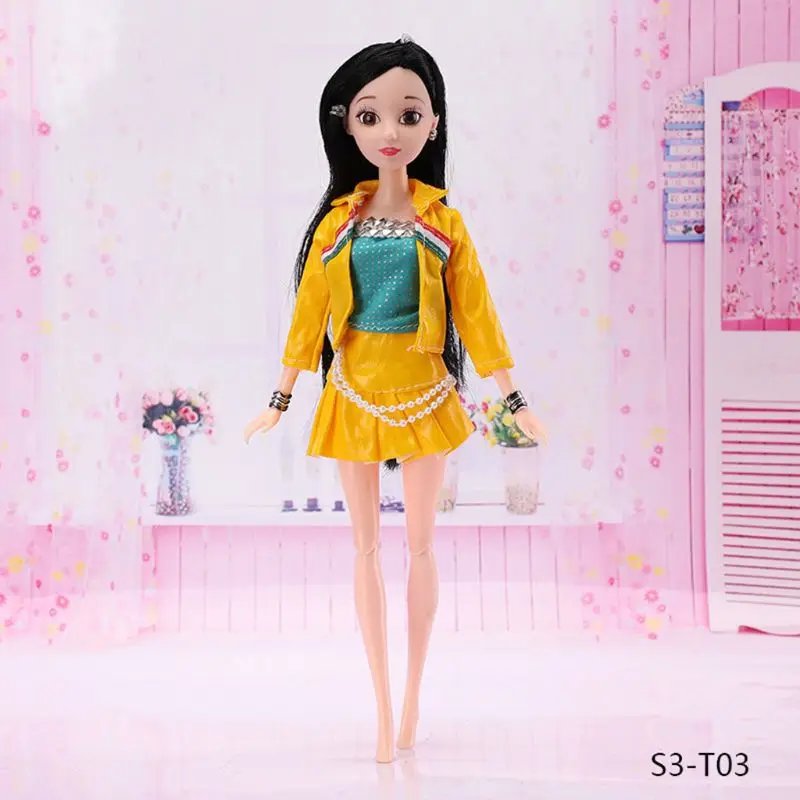 12 видов стилей новейшая кукла модное платье Милая одежда ручной работы для Барби благородная кукла девушки игрушка подарок