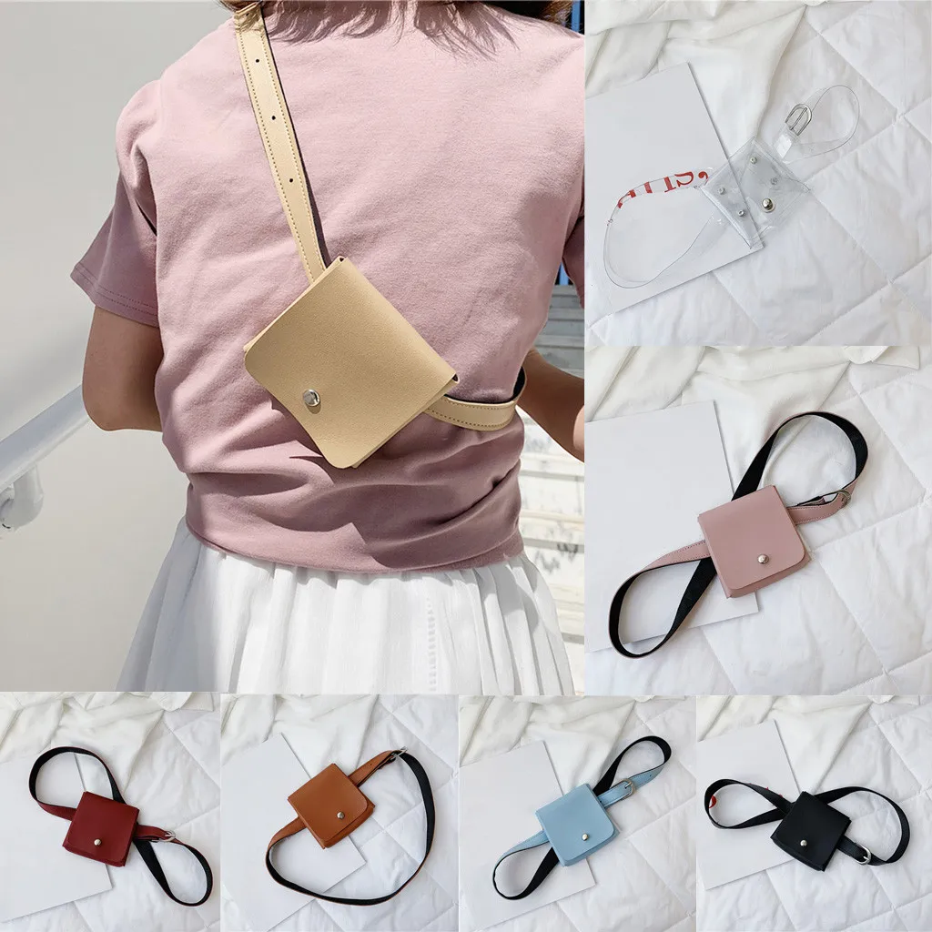 

KKMHan Famous Brand Fashion Women Outdoor Hasp Solid Color Messenger Bag Chest Bag Small Waist Bag Dropshipping bolsos mujer