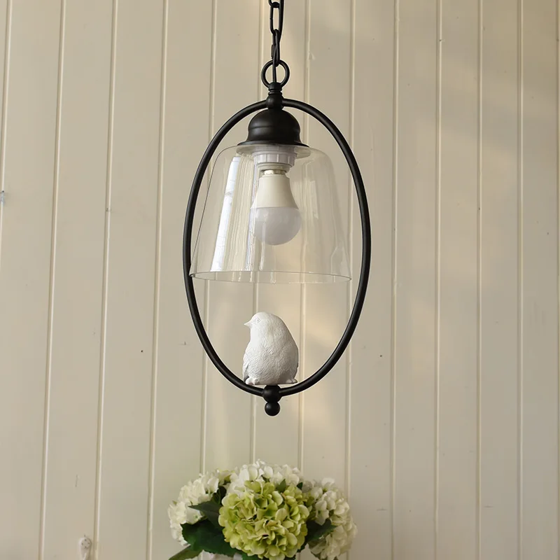 

Bird pendant dining-room lamp contracted Nordic bird children room light creative single-head corridor porch light
