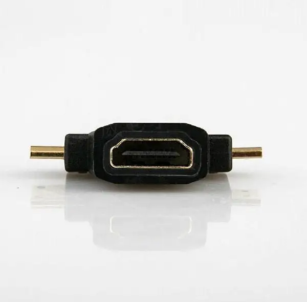 EastVita в 1 HDMI для Micro/MiniHDMI женский для мужчин и женщин планшет HD адаптер конвертер для мобильного телефона r19