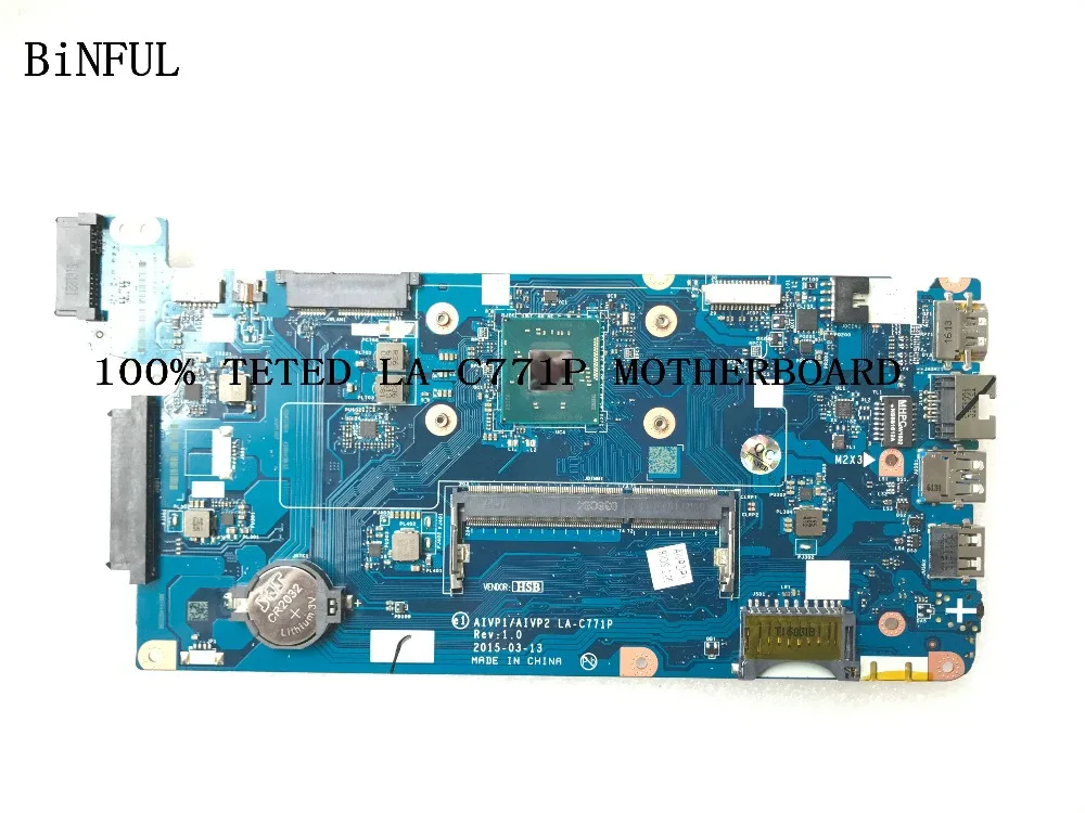 best motherboard for office pc FAST SHIPPING  AIVP1/AIVP2 LA-C771P FOR LENOVO 110-15IBY  LAPTOP MOTHERBOARD,ONBOARD PROCESSOR N2840 best chipset for gaming pc