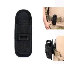 Molle военный тактический фонарик для занятий спортом Сумка EDC дампа универсальная сумка с поворотом на 360 градусов для охоты и пеших прогулок