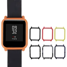 Цветной чехол для Xiaomi Huami Amazfit Bip Bit Молодежные часы жесткий пластиковый корпус защитный чехол для Xiaomi Huami Pc Рамка