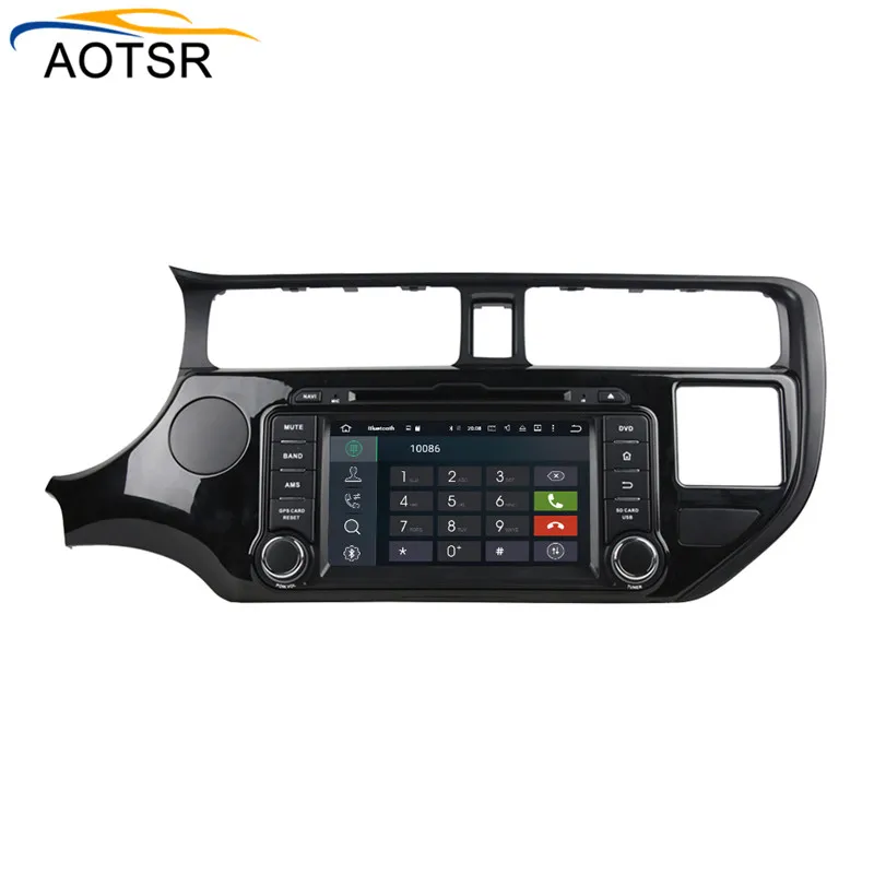 Cheap PX5 Android 8.0 2 DIN Car dvd Video GPS head unit For KIA RIO K3 2012 2013 2014 car radio gps stereo with Octa Core 4+32G+ WiFi 5