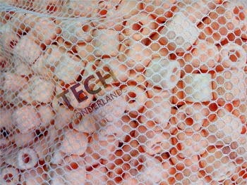 

250G/500G New Technology Nanometer Ceramic Ring Pink Color Aquarium Filter Media Fish Tank Water Nitrify Fungus With Net Bag