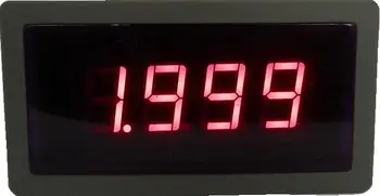 

4-digit 0.56 '' LED Display DC Ammeter Current Meter, 20uA to 20A DC serial communications, TTL / RS232 / 485 MODBUS 10Hz