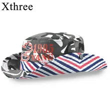 Xthree/Новинка; хлопковая камуфляжная ковбойская шляпа; Летняя Детская кепка; Кепка для маленьких мальчиков; Кепка для мальчиков; кепка для детей