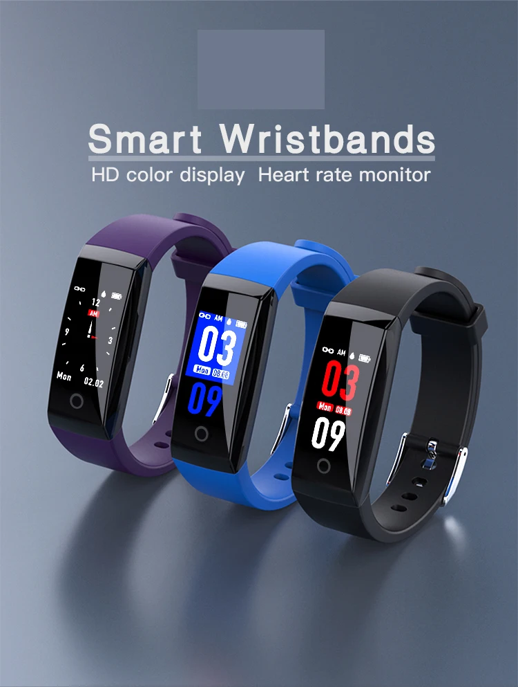 Высокое качество Smart Band IP67 воды Водонепроницаемый Smart Браслет Heart Rate SmartBand Фитнес трекер Смарт Браслет для Bluetooth