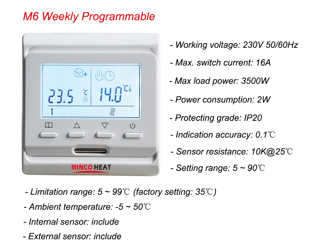 M6 thermostat