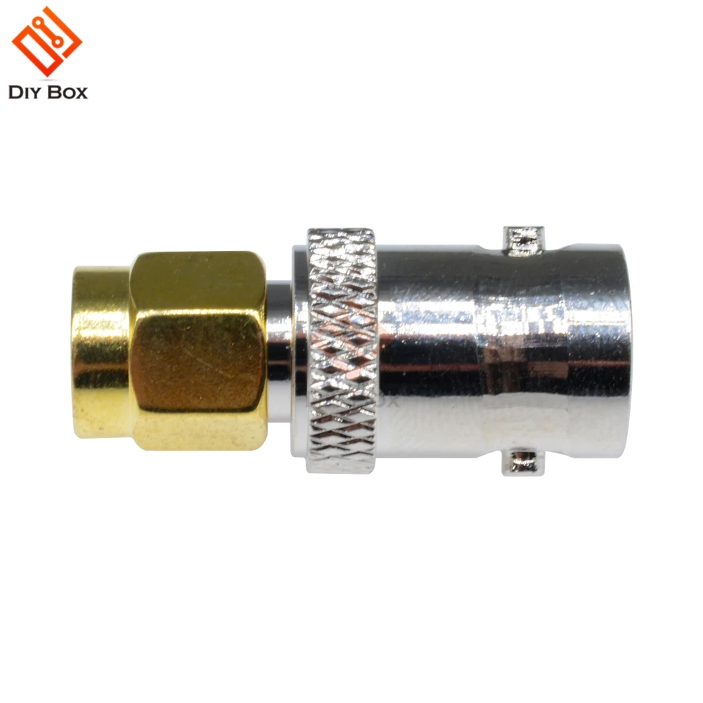 RF Coax Коаксиальный SMA Штекер гнездо BNC M/F радио переходник для антенного