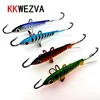 KKWEZVA 1 Pc 8.3cm 18g winter Ice Fishing Lure Minnow Hard Bait Artifical Lure 3 Fishing Hooks Fishing Tackle Peche Pesca ► Photo 1/6